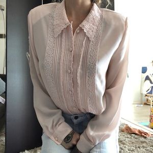 Vintage button down by Kathy Che